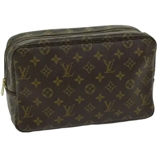 Pre-owned Canvas clutches , female, Sizes: ONE SIZE - Louis Vuitton Vintage - Modalova