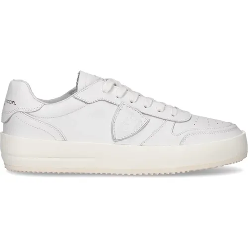 Sneakers Nice Tennis , Herren, Größe: 41 EU - Philippe Model - Modalova