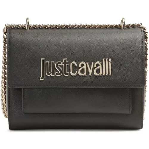 Schwarze Schultertasche für Frauen - Just Cavalli - Modalova