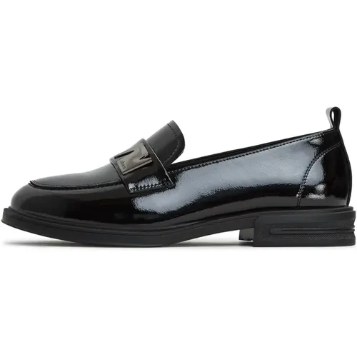 Elegante Blockabsatz-Loafer - Schwarz , Damen, Größe: 37 EU - Cesare Gaspari - Modalova