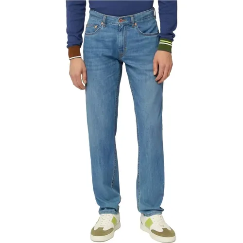 Straight Jeans for Men , male, Sizes: W38, W34, W40 - Harmont & Blaine - Modalova