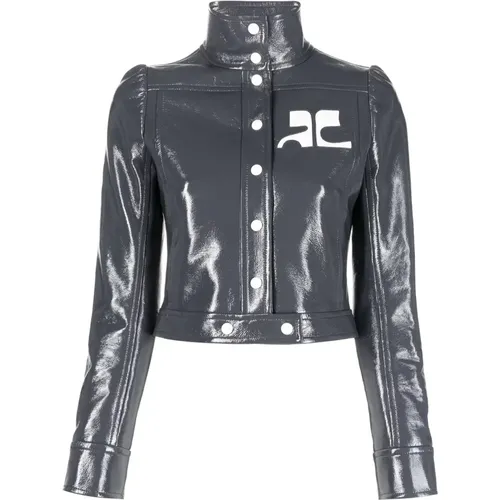 Vinyle reedition jacket , female, Sizes: S, XS - Courrèges - Modalova