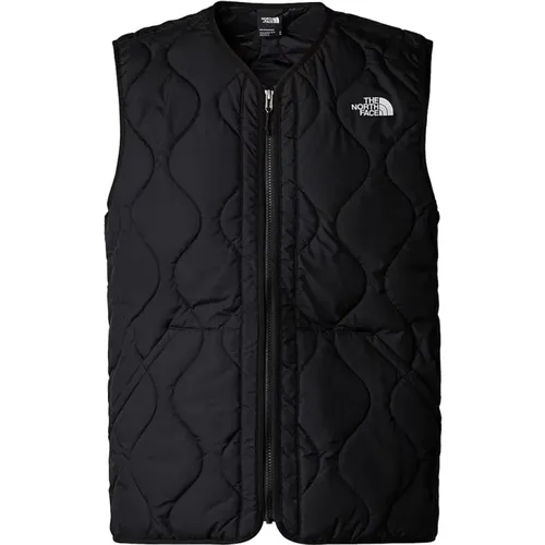 Schwarze Steppweste für Männer , Herren, Größe: XS - The North Face - Modalova