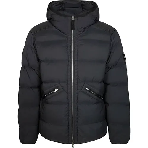 Puffer Hooded Jacket , male, Sizes: 2XL - Stone Island - Modalova