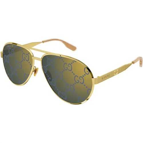 Vintage Style Sunglasses Gg1513S 005 , unisex, Sizes: 64 MM - Gucci - Modalova