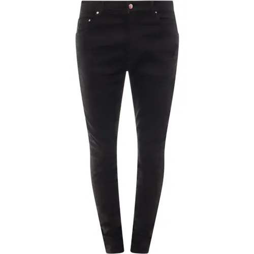 Slim Fit Jeans with Button Closure , male, Sizes: W32 - Amiri - Modalova