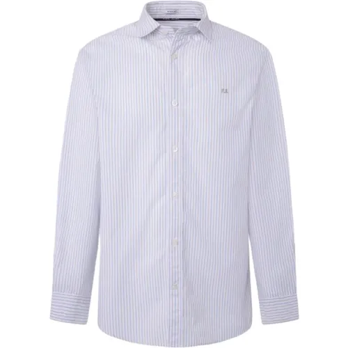 Classic Cotton Shirt with Modern Details , male, Sizes: S, 2XL, M, L, XL - Pepe Jeans - Modalova