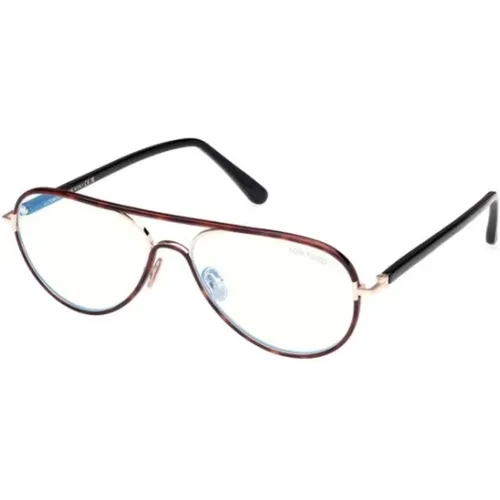 Blonde Havana Sunglasses Ft5897-B 053 , male, Sizes: 57 MM - Tom Ford - Modalova