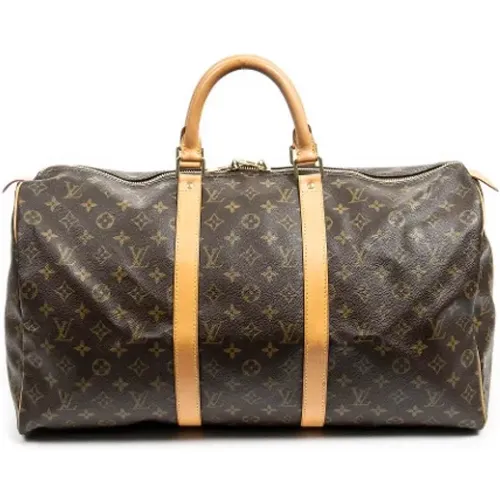 Pre-owned Canvas travel-bags , female, Sizes: ONE SIZE - Louis Vuitton Vintage - Modalova