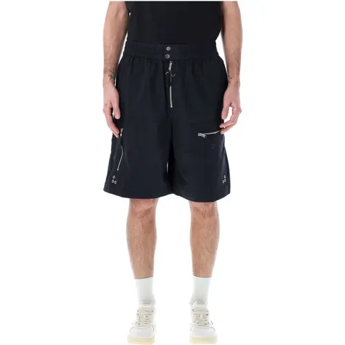 Schwarze Shorts mit elastischem Bund - Isabel marant - Modalova