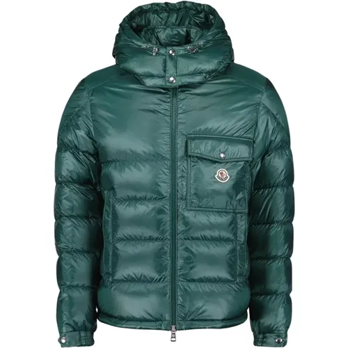 Quilted Hooded Jacket , male, Sizes: XL - Moncler - Modalova