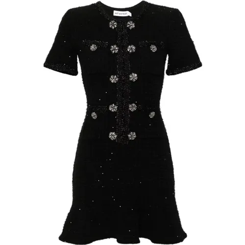 Sequin Embellished Dress , female, Sizes: M - Self Portrait - Modalova