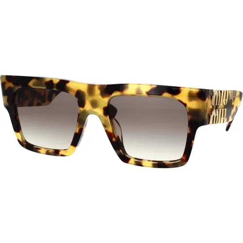 Oversize Square Sunglasses , female, Sizes: 55 MM - Miu Miu - Modalova
