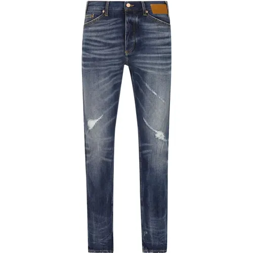 Cotton Jeans for Men , male, Sizes: W32, W33 - Palm Angels - Modalova