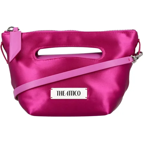 Fuxia Tote Bag with Detachable Strap , female, Sizes: ONE SIZE - The Attico - Modalova