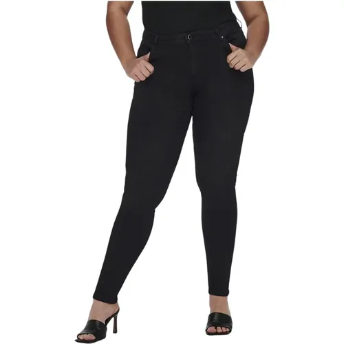 Regular Fit Denim Jeans , Damen, Größe: 2XL - ONLY Carmakoma - Modalova