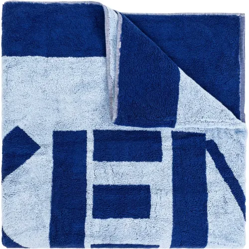 Beach towel with logo , unisex, Sizes: ONE SIZE - Kenzo - Modalova