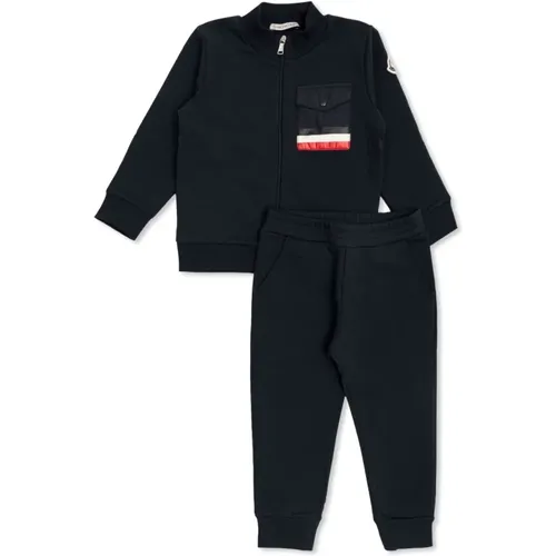 Blauer Overall für Jungen Aw24 - Moncler - Modalova