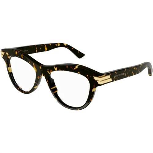 Bold Cat-Eye Optical Glasses , unisex, Sizes: S - Bottega Veneta - Modalova