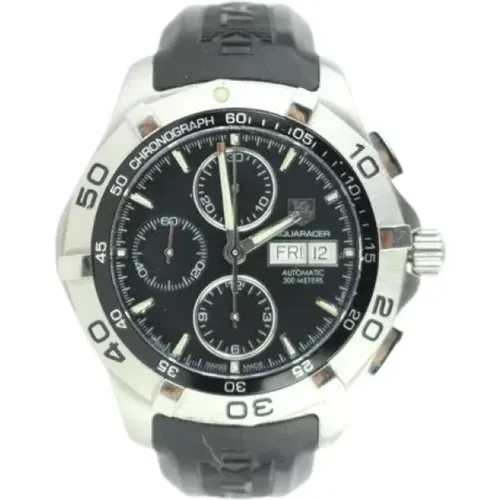 Pre-owned Stainless Steel watches , unisex, Sizes: ONE SIZE - Tag Heuer Pre-owned - Modalova