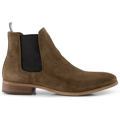 Classic Chelsea Suede Boots , male, Sizes: 11 UK, 6 UK, 10 UK, 9 UK, 7 UK, 8 UK - Shoe the Bear - Modalova