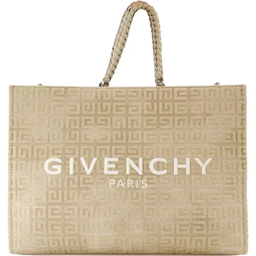 Chic Tote Bag with Embroidered Logo , female, Sizes: ONE SIZE - Givenchy - Modalova