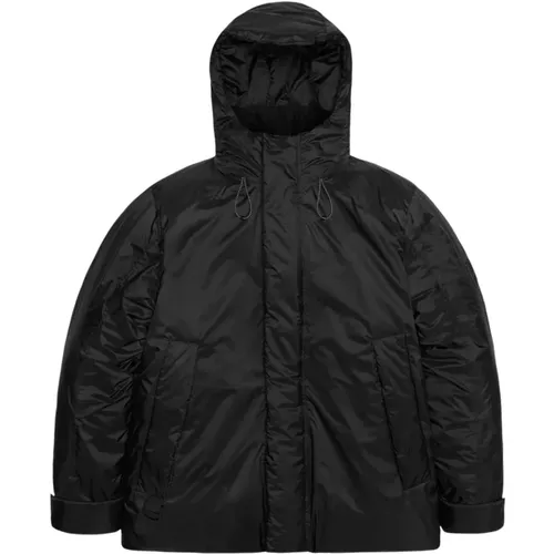Waterproof Winter Jacket - Vardo Collection , male, Sizes: S, M - Rains - Modalova