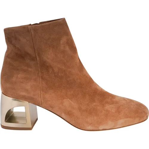 Western Heeled Ankle Boots , female, Sizes: 3 UK - Sartore - Modalova