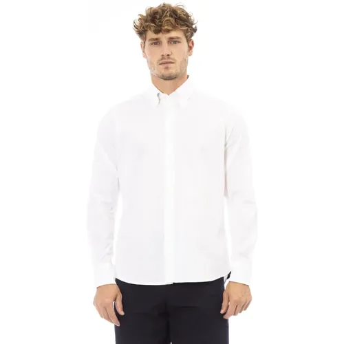 Button-down Hemd - Vordere Knopfleiste , Herren, Größe: 3XL - Baldinini - Modalova