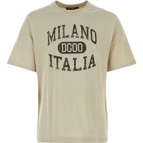 Baumwoll-T-Shirt - Dolce & Gabbana - Modalova