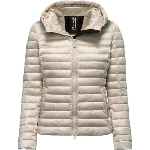 Lightweight Hooded Nylon Jacket , female, Sizes: M, S, XL - BomBoogie - Modalova