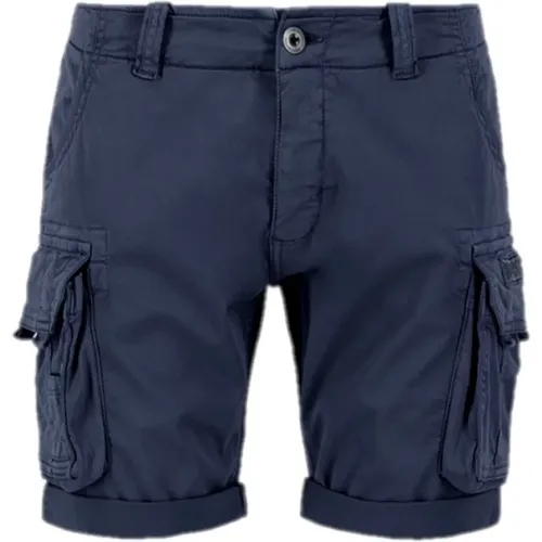 Cargo Crew Shorts , male, Sizes: W32, W30, W33, W31 - alpha industries - Modalova