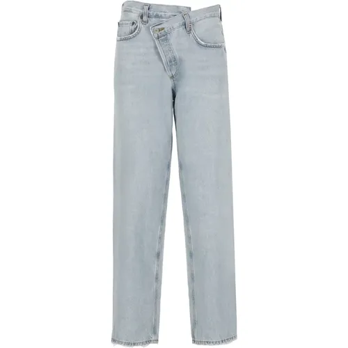 Light Cotton Jeans for Women , female, Sizes: W26 - Agolde - Modalova