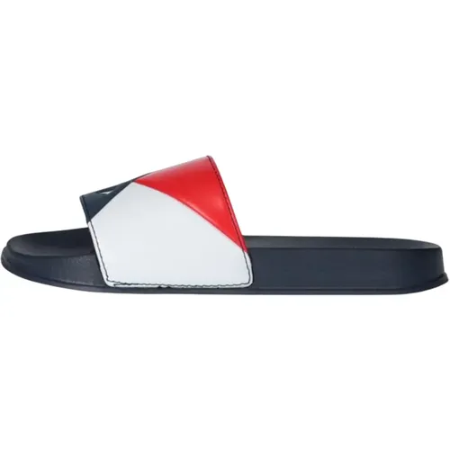 Jungen Slide Sandalen Stilvolles Modell , Herren, Größe: 36 EU - Tommy Hilfiger - Modalova