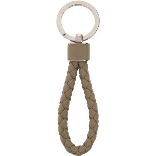 Leather keyring Bottega Veneta - Bottega Veneta - Modalova