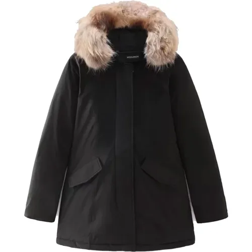 Luxury Arctic Raccoon Parka , female, Sizes: S, M, L, XL, XS - Woolrich - Modalova