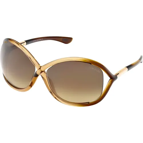 Transparent Shaded Sunglasses , female, Sizes: 64 MM - Tom Ford - Modalova