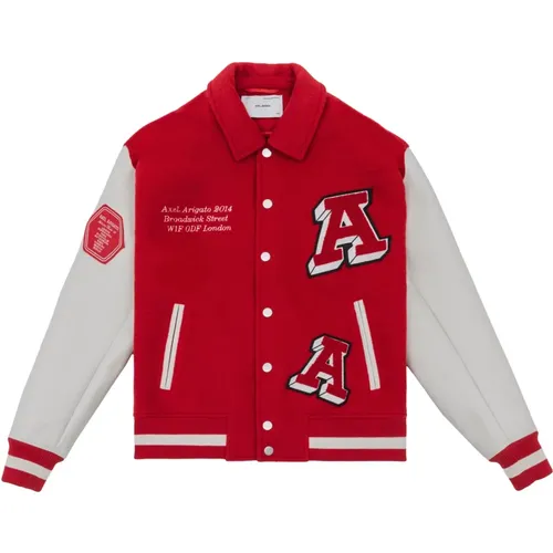 Illusion Varsity Jacket , Herren, Größe: L - Axel Arigato - Modalova