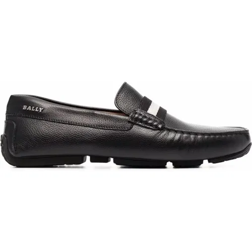 Leather Crossover Loafers , male, Sizes: 6 UK - Bally - Modalova