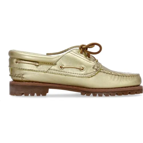 Gold Boat Moccasin Lifestyle Shoe , female, Sizes: 4 UK, 3 UK, 5 UK, 4 1/2 UK, 6 UK - Timberland - Modalova