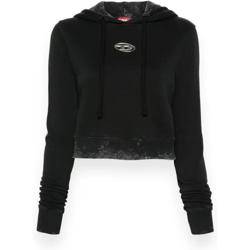 Slimmy Kapuzenpullover , Damen, Größe: L - Diesel - Modalova