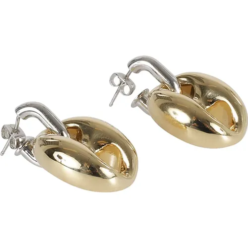 Gold Silver Earrings Stylish Chic , female, Sizes: ONE SIZE - Paco Rabanne - Modalova