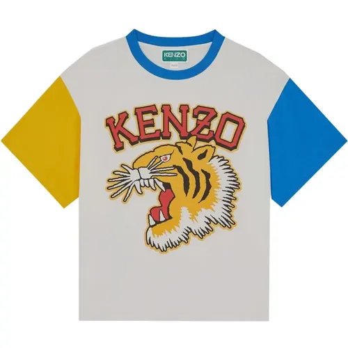 Baumwoll Logo T-Shirt Kenzo - Kenzo - Modalova