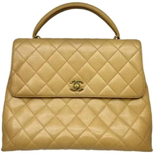 Pre-owned Leather chanel-bags , female, Sizes: ONE SIZE - Chanel Vintage - Modalova