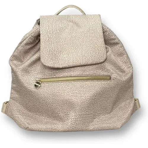 Medium Backpack , female, Sizes: ONE SIZE - Borbonese - Modalova