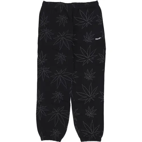 Fleece Tracksuit Pants , male, Sizes: S, L, XL - HUF - Modalova