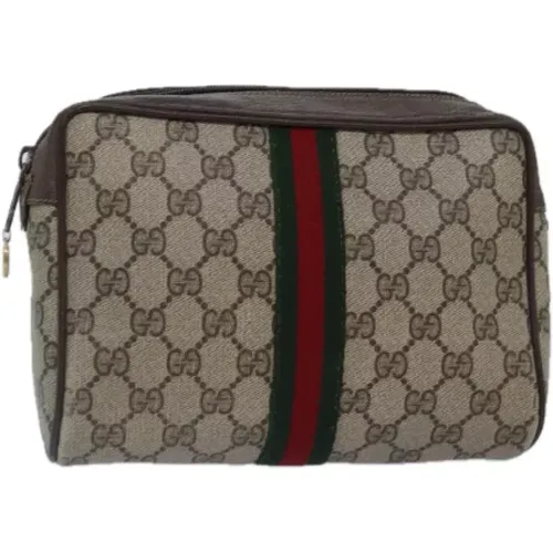 Pre-owned Leder clutches - Gucci Vintage - Modalova