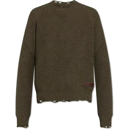 Wool Sweater , male, Sizes: S, L, M, XL - Dsquared2 - Modalova