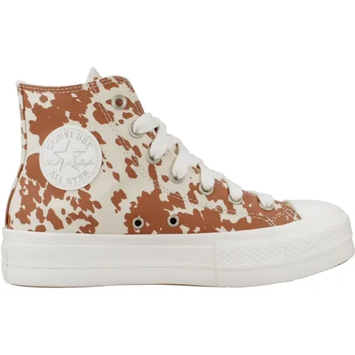 Erhöhte High Top Sneakers , Damen, Größe: 39 1/2 EU - Converse - Modalova