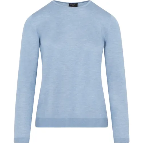 Denim Sweater Aw23 , female, Sizes: XS - akris - Modalova